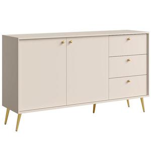 Komoda 2D3S Rose 03 pískově béžová obraz