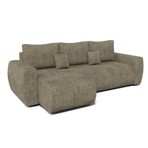 Rohová sedací souprava Ivo Majorka 5 hnědá obraz