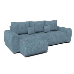 Rohová sedací souprava Ivo Majorka 17 modrá obraz