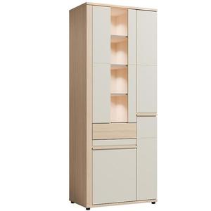 Vitrína Oslo OS/2 riva/caschmere obraz