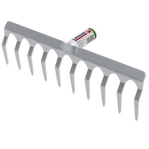 SYSTÉM CLICK - HRÁBĚ OCELOVÉ 10 ZUBŮ 30CM obraz