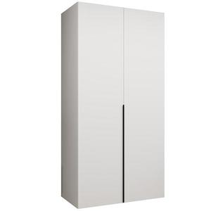 Skříň Alicante I 100 bílá/černá obraz