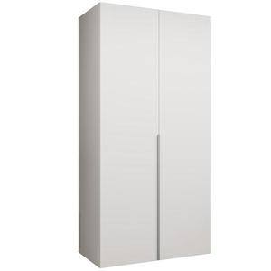 Skříň Alicante I 100 bílá/stříbrná obraz