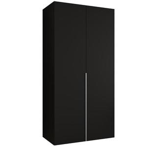 Skříň Alicante I 100 černá/stříbrná obraz