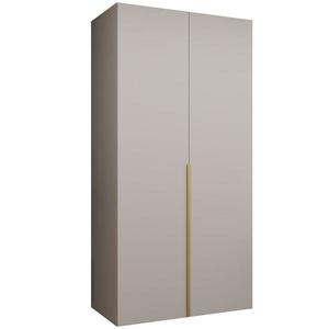 Skříň Alicante I 100 kašmír/zlatá obraz