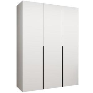 Skříň Alicante I 150 bílá/černá obraz