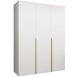 Skříň Alicante I 150 bílá/zlatá obraz