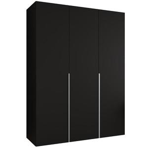 Skříň Alicante I 150 černá/stříbrná obraz