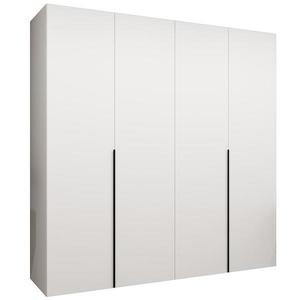 Skříň Alicante I 200 bílá/černá obraz