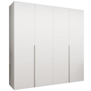 Skříň Alicante I 200 bílá/stříbrná obraz