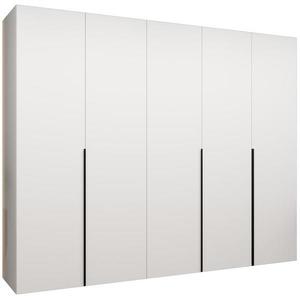 Skříň Alicante I 250 bílá/černá obraz