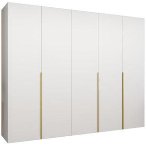 Skříň Alicante I 250 bílá/zlatá obraz