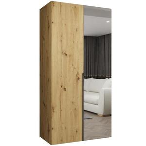 Skříň Alicante II 100 artisan černá obraz