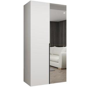 Skříň Alicante II 100 bílá/černá obraz