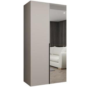 Skříň Alicante II 100 kašmír/černá obraz