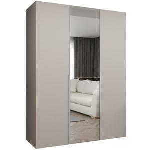 Skříň Alicante II 150 kašmír/stříbrná obraz