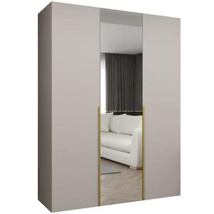 Skříň Alicante II 150 kašmír/zlatá obraz