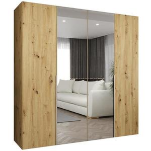 Skříň Alicante II 200 artisan stříbrná obraz