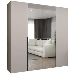 Skříň Alicante II 200 kašmír/černá obraz