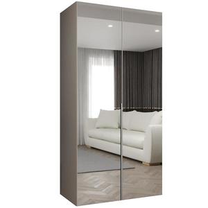 Skříň Alicante III 100 kašmír/stříbrná obraz