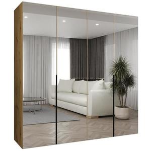 Skříň Alicante III 200 artisan černá obraz