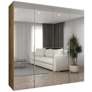 Skříň Alicante III 200 artisan stříbrná obraz