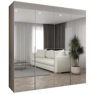 Skříň Alicante III 200 kašmír/stříbrná obraz