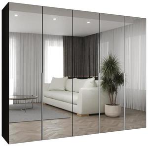 Skříň Alicante III 250 černá/stříbrná obraz