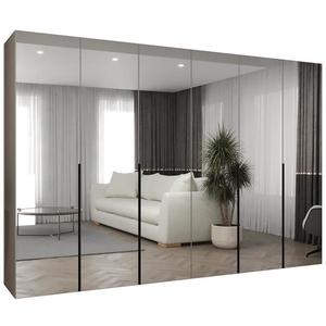 Skříň Alicante III 300 kašmír/černá obraz