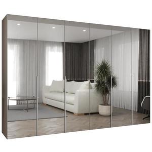 Skříň Alicante III 300 kašmír/stříbrná obraz