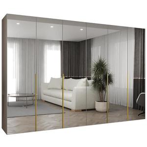 Skříň Alicante III 300 kašmír/zlatá obraz