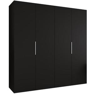 Skříň Marbella I 200 černá/stříbrná obraz