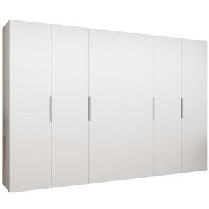 Skříň Marbella I 300 bílá/stříbrná obraz