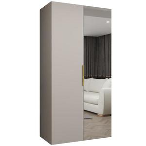 Skříň Marbella II 100 kašmír/zlatá obraz