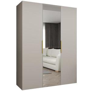 Skříň Marbella II 150 kašmír/zlatá obraz