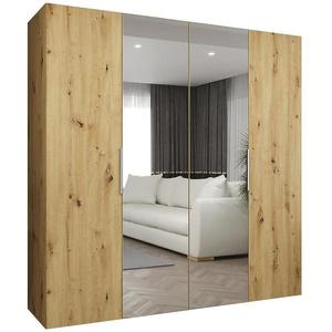 Skříň Marbella II 200 artisan stříbrná obraz