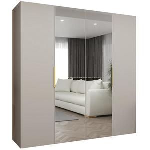 Skříň Marbella II 200 kašmír/zlatá obraz