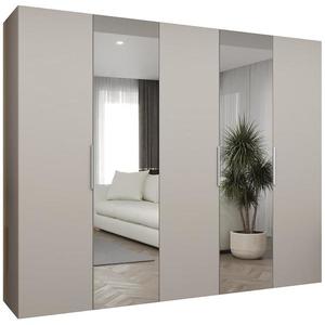 Skříň Marbella II 250 kašmír/stříbrná obraz