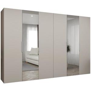 Skříň Marbella II 300 kašmír/stříbrná obraz