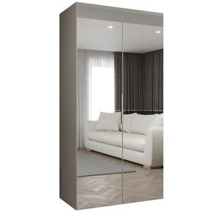 Skříň Marbella III 100 kašmír/stříbrná obraz