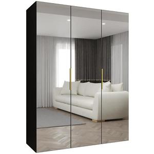 Skříň Marbella III 150 černá/zlatá obraz