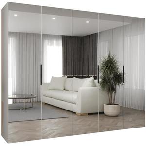 Skříň Marbella III 250 bílá/černá obraz