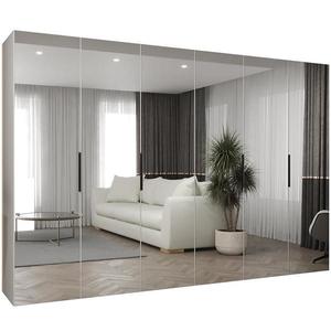 Skříň Marbella III 300 bílá/černá obraz