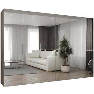 Skříň Marbella III 300 kašmír/stříbrná obraz