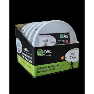 SVÍTIDLO QTEC Q-250MS ARVE 12W 4000KWHITE SENSOR obraz