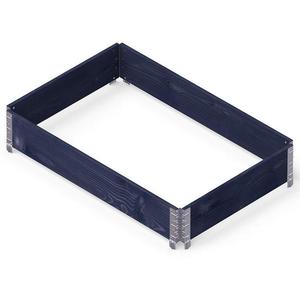 VYVÝŠENÝ ZÁHON 120X80X19, 5CM BLACK ECO obraz