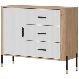 Komoda Dante DT03 dub cremona/bílá obraz