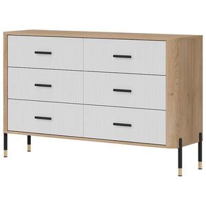 Komoda Dante DT04 dub cremona/bílá obraz