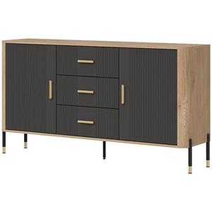 Komoda Dante DT06 dub cremona/antracit obraz