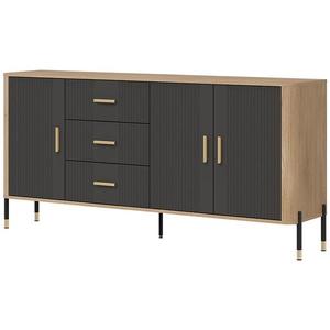 Komoda Dante DT07 dub cremona/antracit obraz